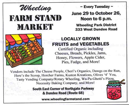 Wheeling Farm Stand Poster